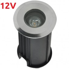Φωτιστικό Χωνευτό Δαπέδου LED 3W 12V 240lm 30° IP65 4000K Λευκό Φως 96GRF3/33012